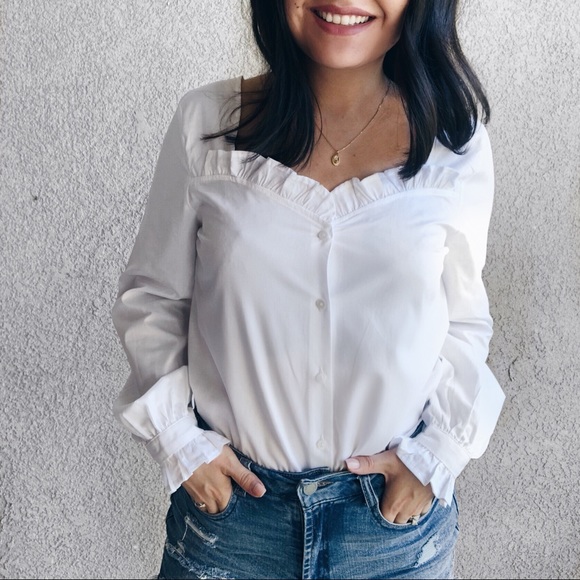 🔻 Morgan Button Down - Picture 4 of 7